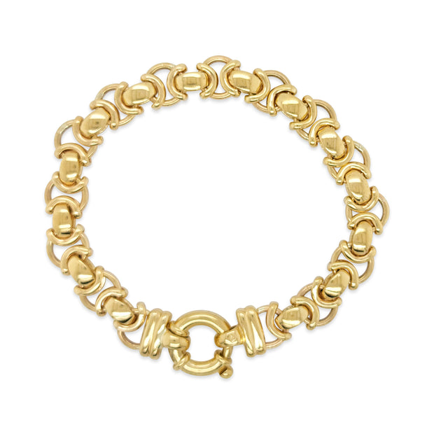 9CT Yellow Gold Vintage Bracelet
