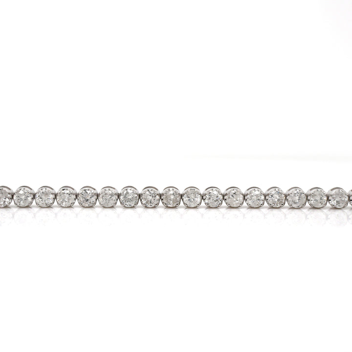 18CT White Gold 5.00CT Diamond Tennis Bracelet