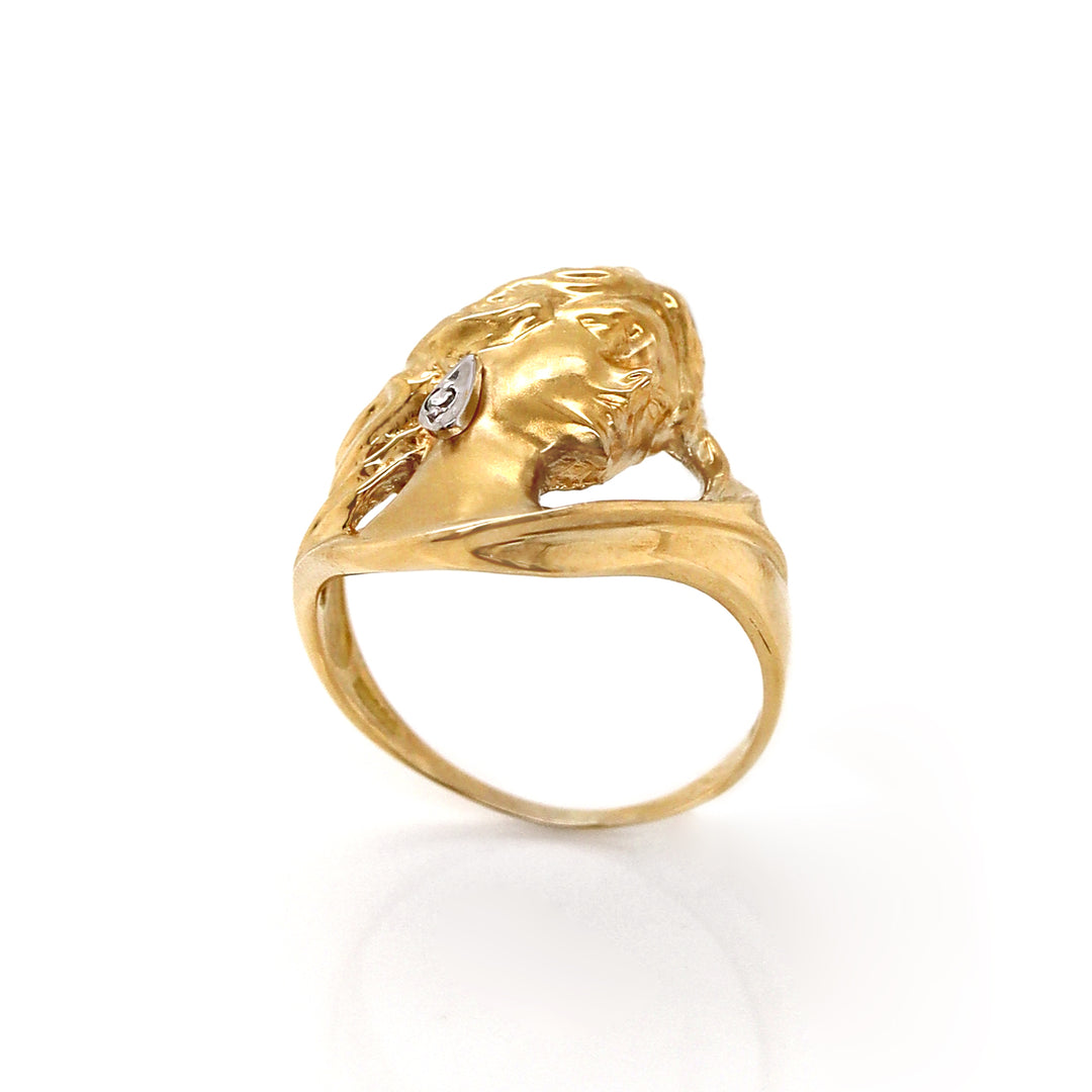 18CT Yellow Gold Maiden Diamond Ring