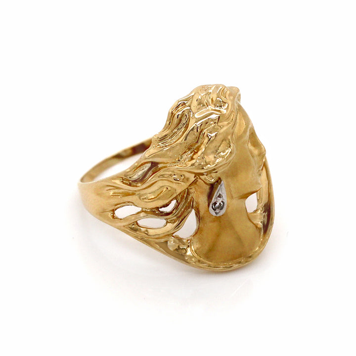 18CT Yellow Gold Maiden Diamond Ring