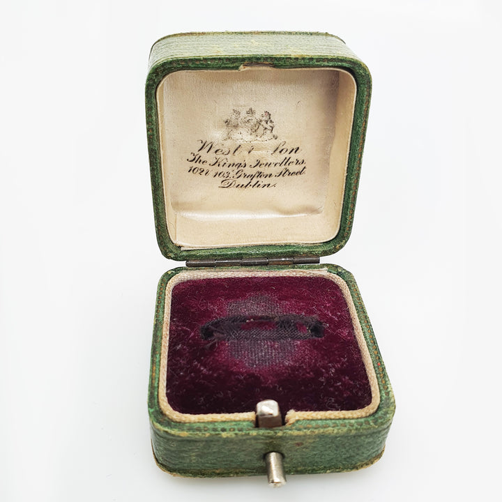 Antique Victorian Ring Box - West & Son - The Kings Jewellers