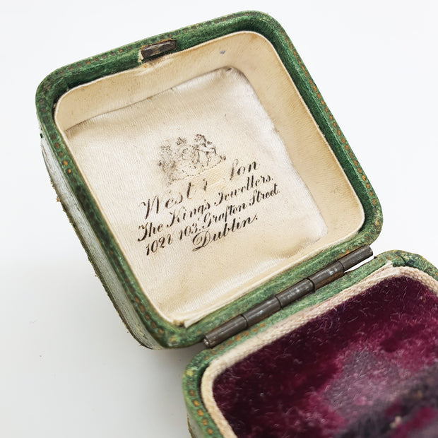 Antique Victorian Ring Box - West & Son - The Kings Jewellers