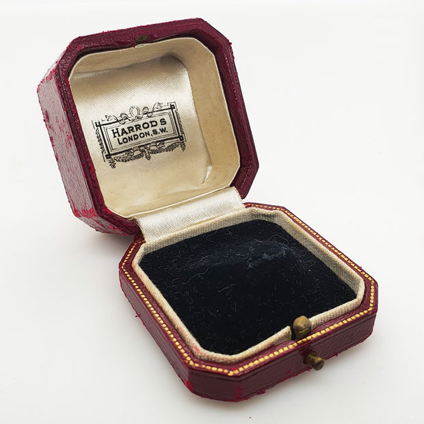 Vintage Ring Box - Harrods London S.W