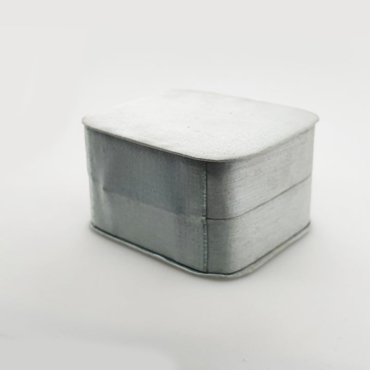 Vintage French Silk Jewellery Box - J.Lacombe
