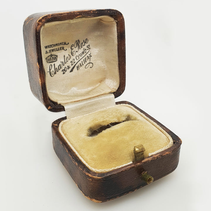 Antique Edwardian Ring Box - Charles & Rose