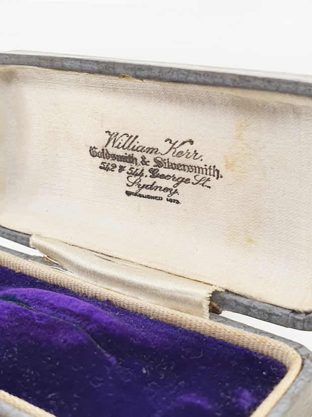 Antique Art Nouveau Brooch Box - William Kerr