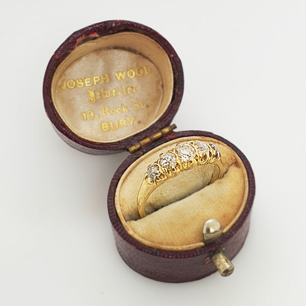 Antique Victorian Ring Box - Joseph Wood